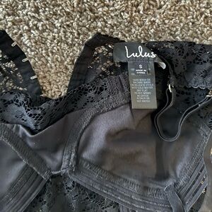 Lulus lace bodysuit size small
